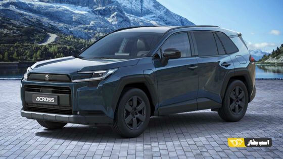 سوزوکی Across مدل ۲۰۲۶؛ تویوتا راوفور با لوگوی سوزوکی