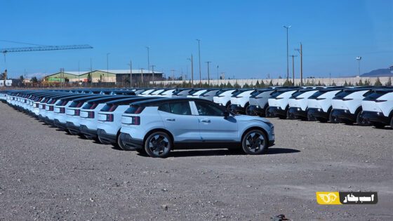 تخلیه محموله مزدا و ولوو های فروخته شده در سامانه اتونوین توسط آفتاب خودرو در گمرک